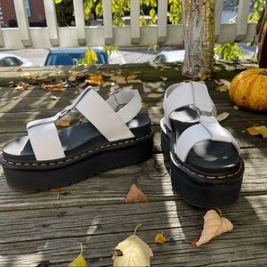 Dr. Martens Francis Leather Strap Sandals